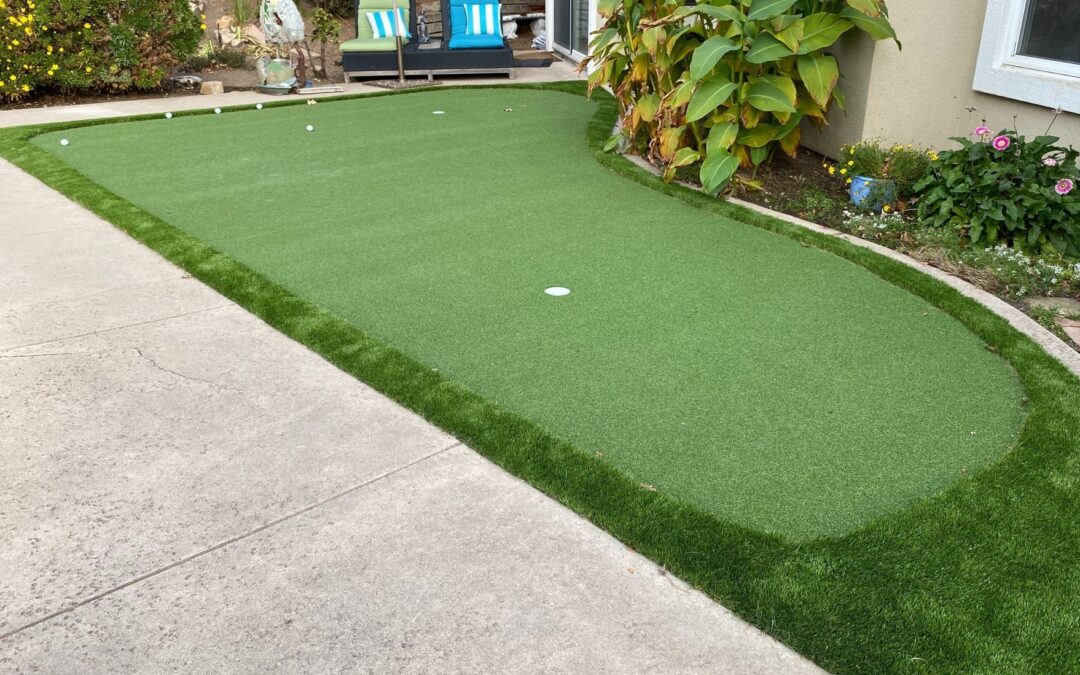 3 Landscaping Elements You Can Add to Vacaville Artificial Grass Putting Greens