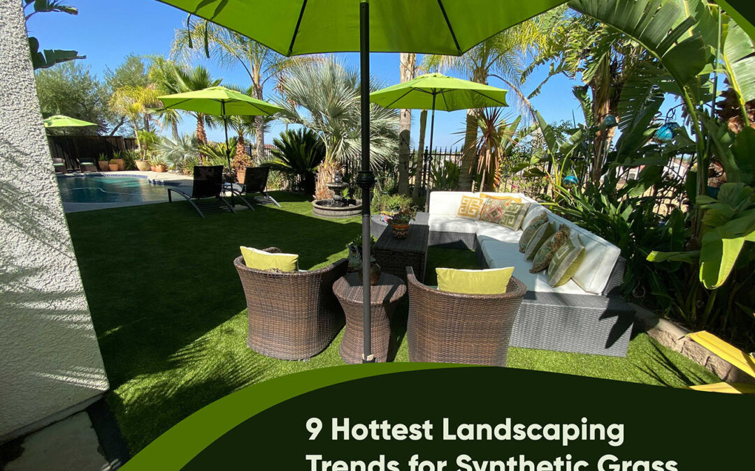 2022’s Hottest Design Trends for Synthetic Grass in Vacaville