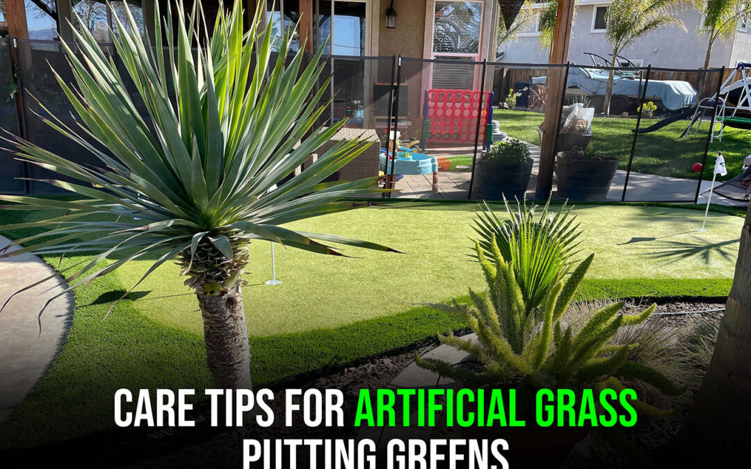 How to Care for Artificial Grass Putting Greens in Vacaville