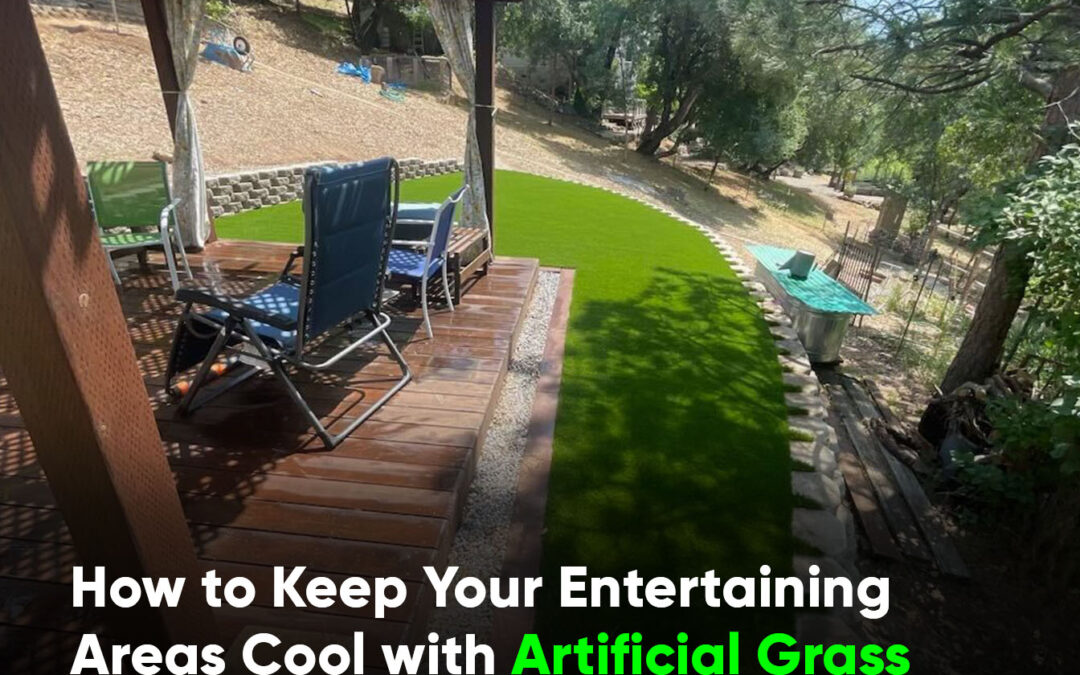 How to Limit Heat Buildup Near Entertaining Areas with Artificial Grass
